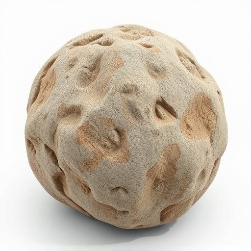 A visual representation of the photogrammetry process, showing multiple photographs of a textured rock surface being processed by software to generate a detailed 3D model with realistic textures.