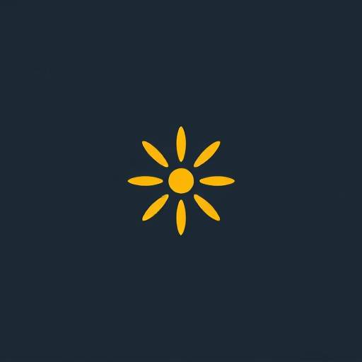 Stylized icon representing minimalist design with clean lines and simple shapes